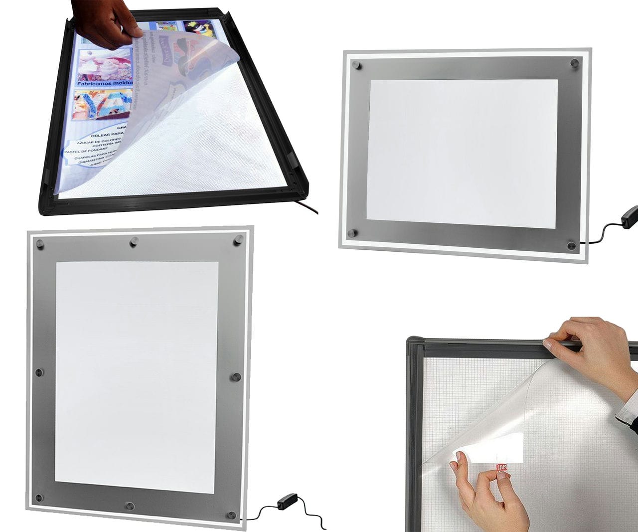 LED Display Frames – 321 Plastics