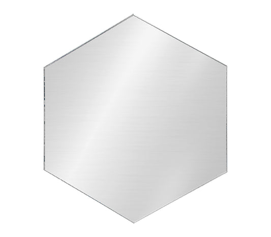 Hexagon Tile 5" Acrylic 1/8" Thick Pieces for Crafts