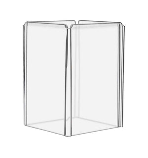 4"W x 6"H Multi Sided Photo Display Reception Desk Sign Frame
