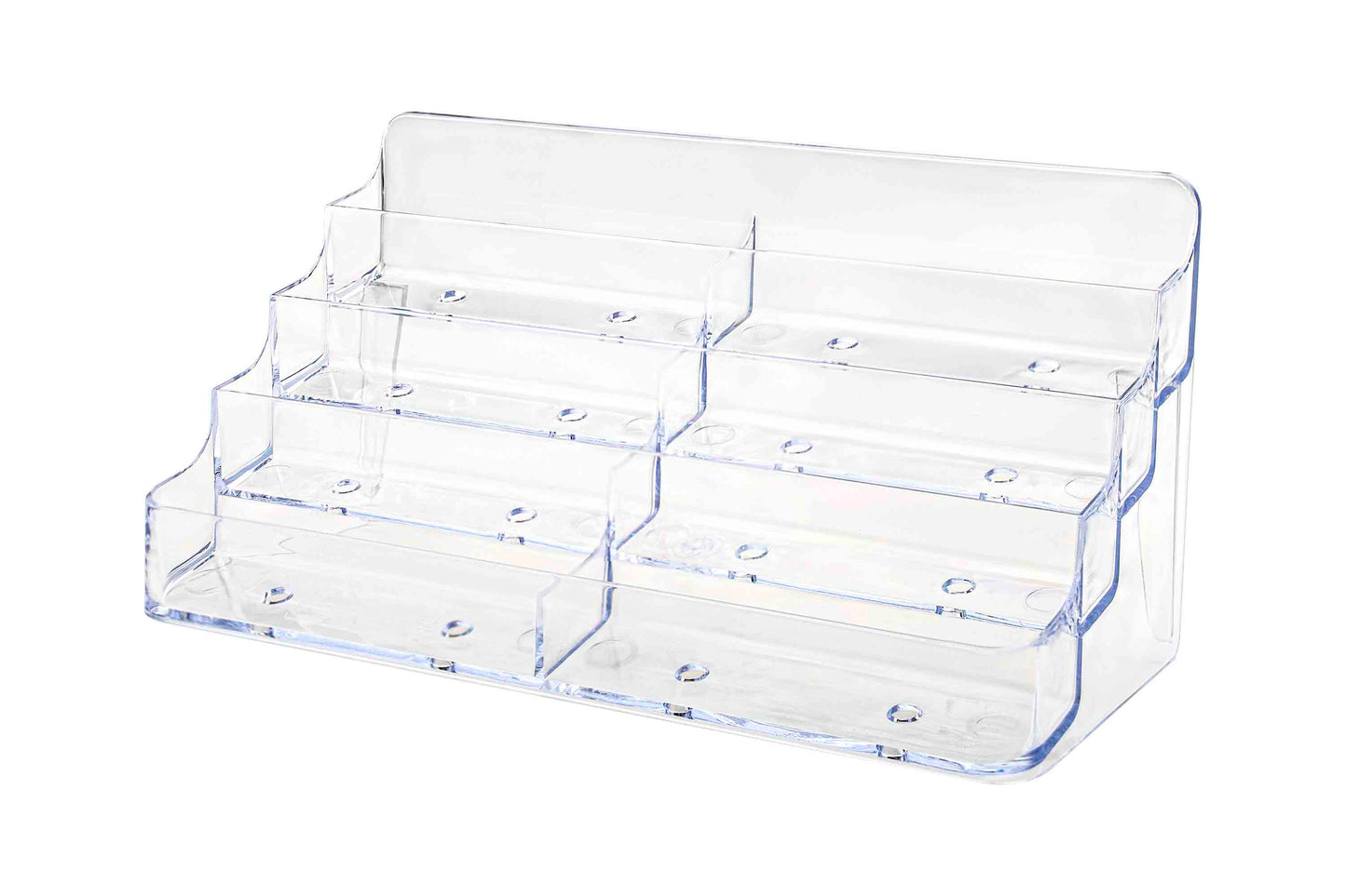 8 Pocket Business Gift Card Holder Tiered Display
