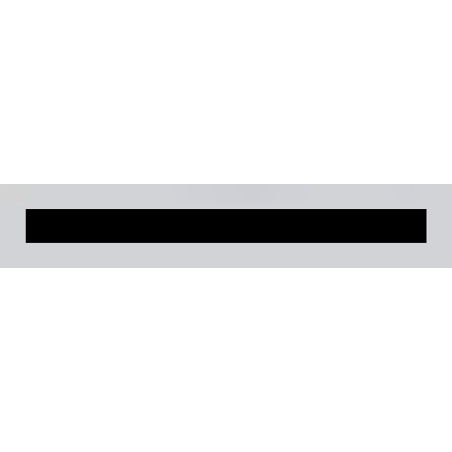 Straight Line Stencil Stop Bar Template 72" for Roadways