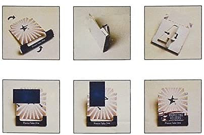 Bulletin Board Business Card Display for Event Pack of 10