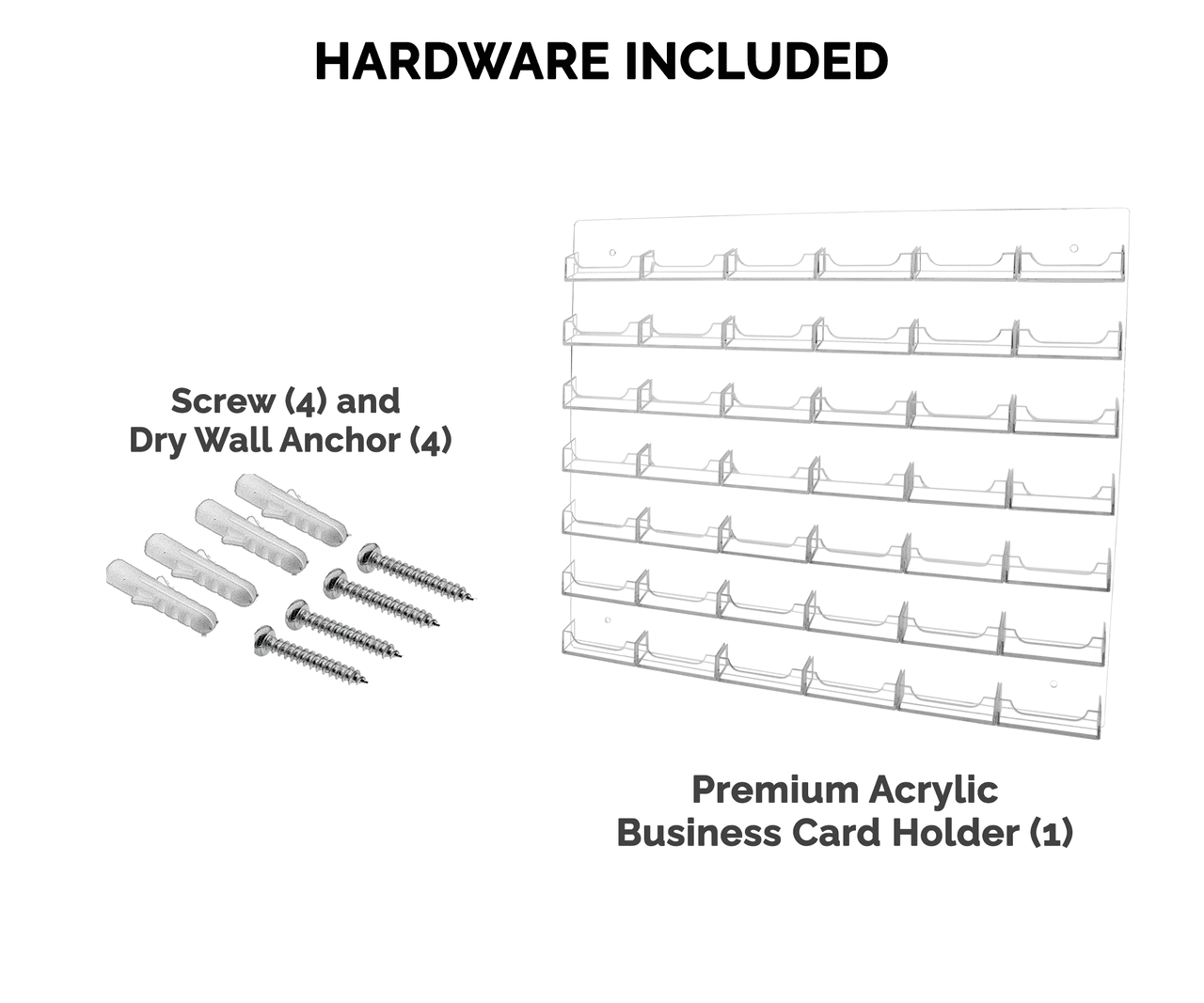 42 Pocket Hanging Business Card Holder