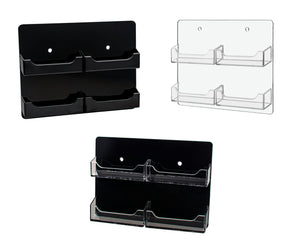 4 Pocket Hanging Business Card Holder