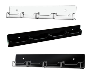 4 Pocket Wall Mount Business Card Holder