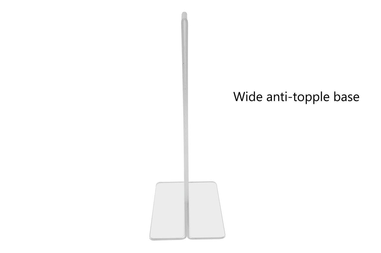 Sign Holder 6"W x 8"H Double Sided Bottom Load Table Tent