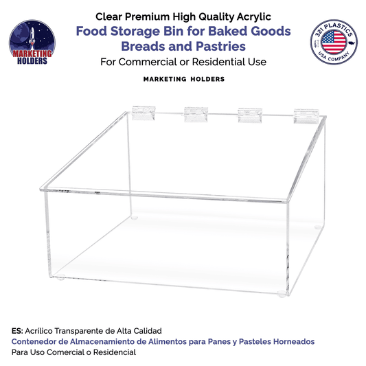 10.25" Baked Goods Bread and Pastries Food Storage