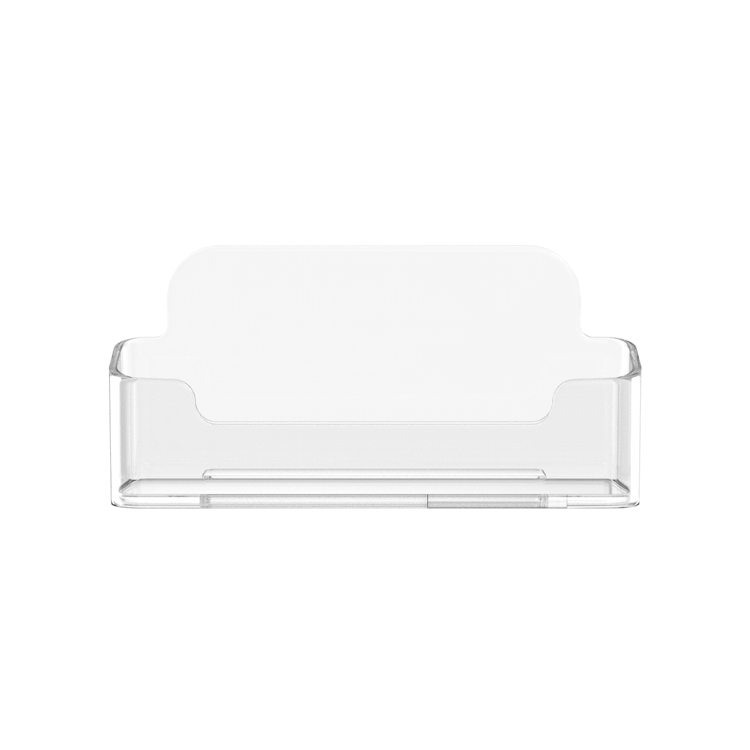 Single Pocket Business Card Holder Acrylic Display Stand