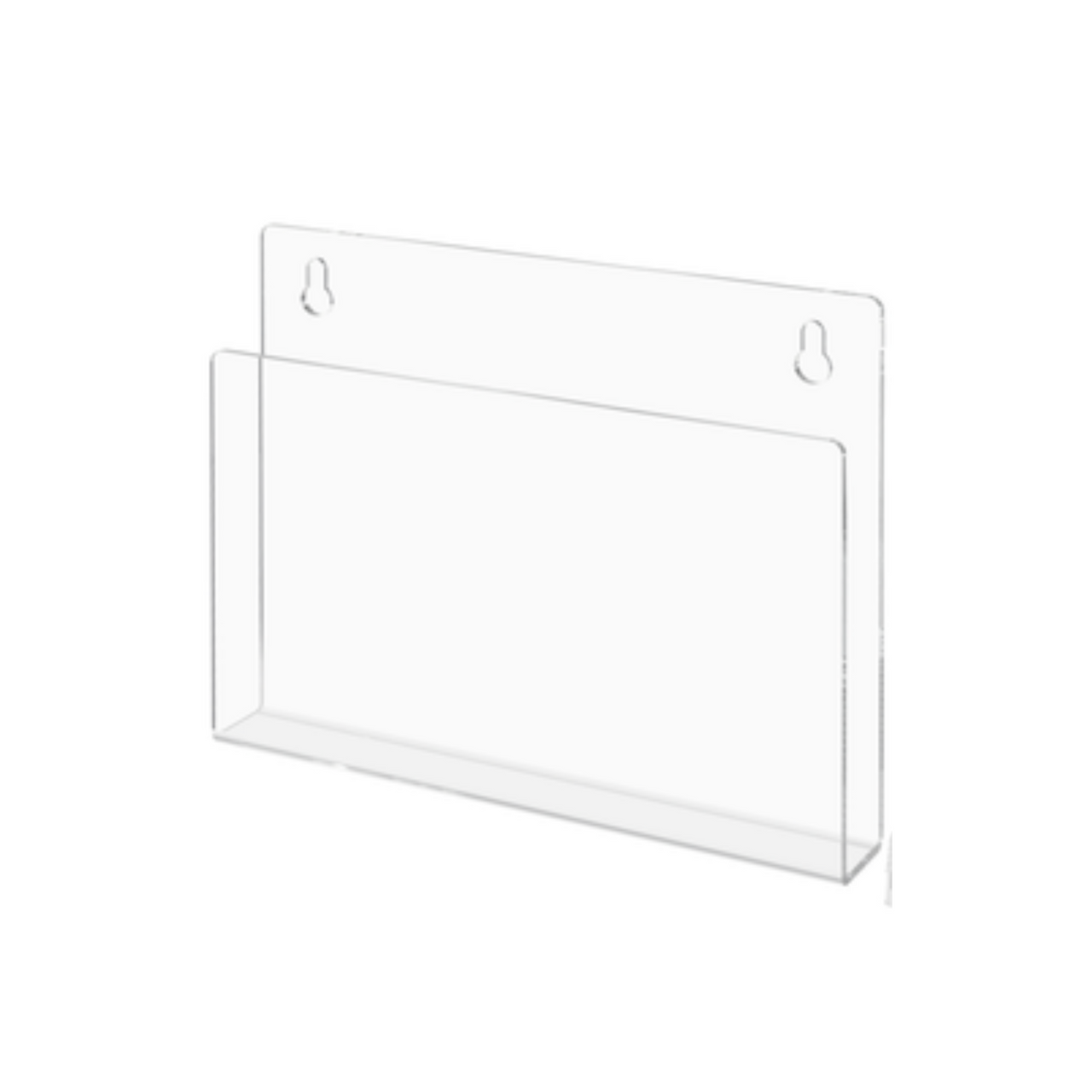 12"W Medical Chart Holder Office Literature Wall Mount Display 321