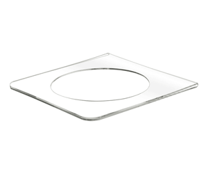 Coasters for Cocktail Napkins Crystal Clear Acrylic