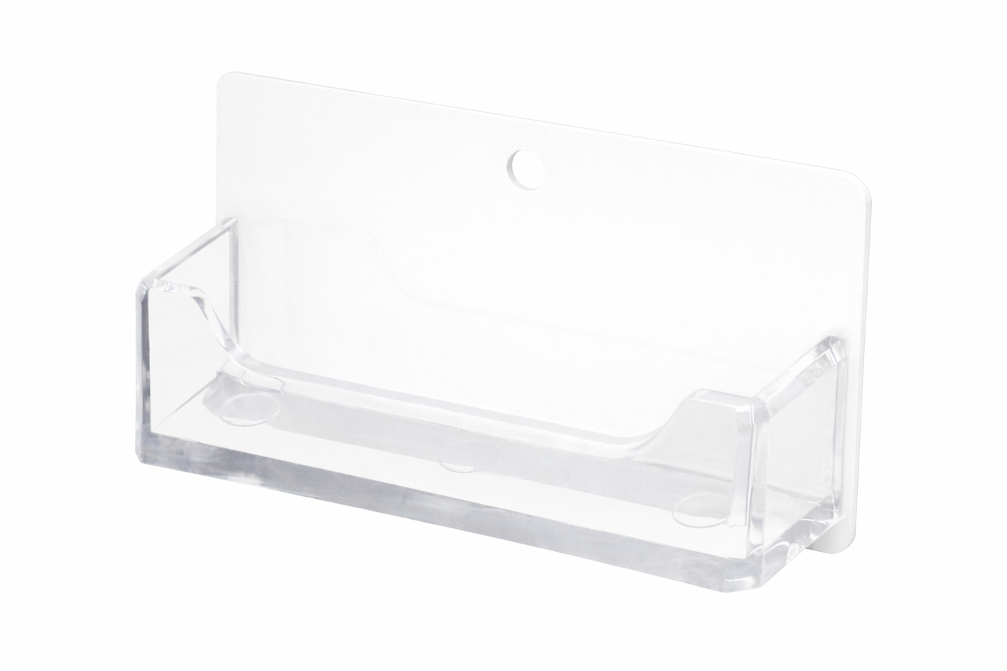 Business Card Holder Horizontal Single Pocket Wall Mount