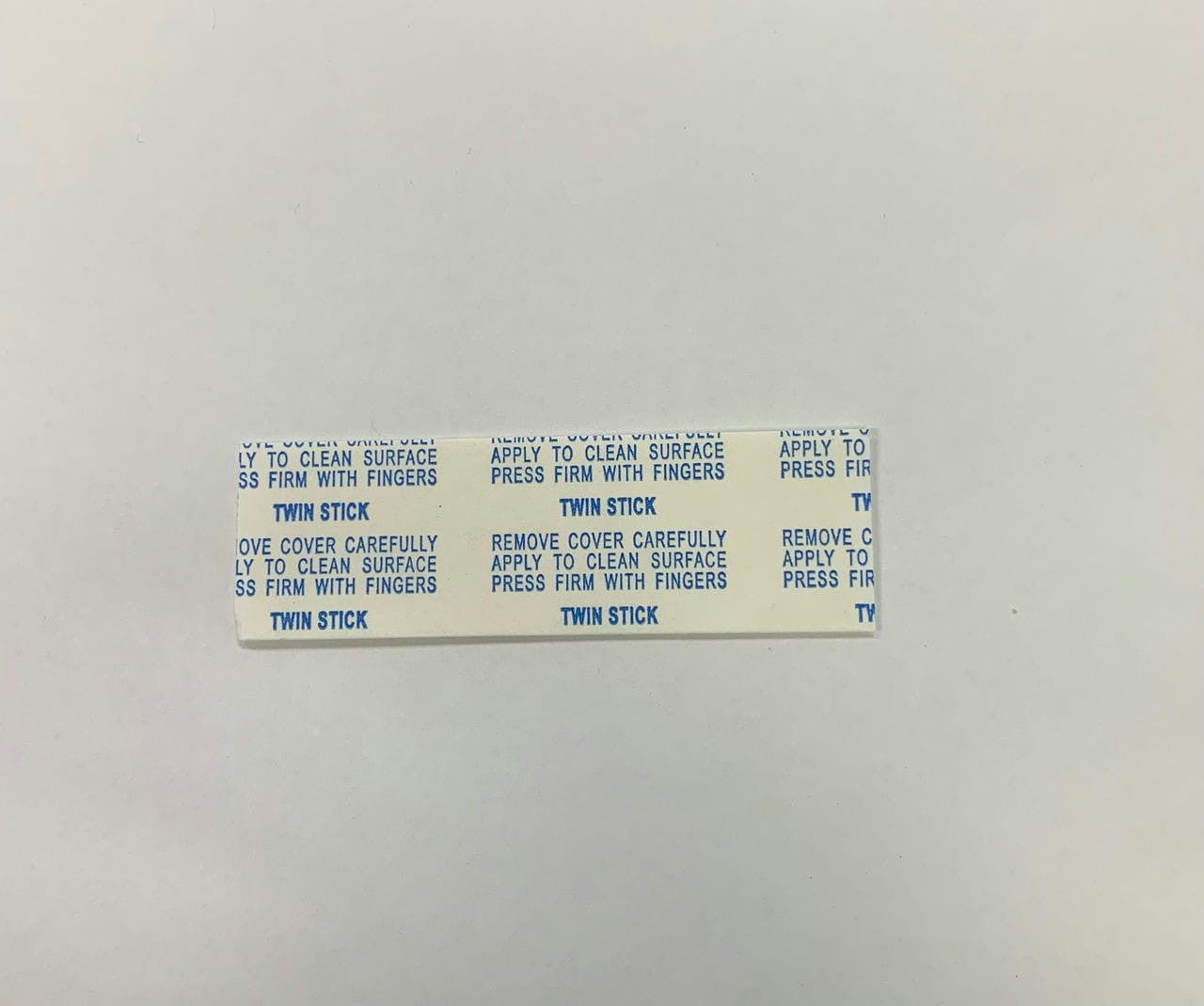 3"W x 1"H Two Sided Adhesive Tape Hardware Sign Accessories