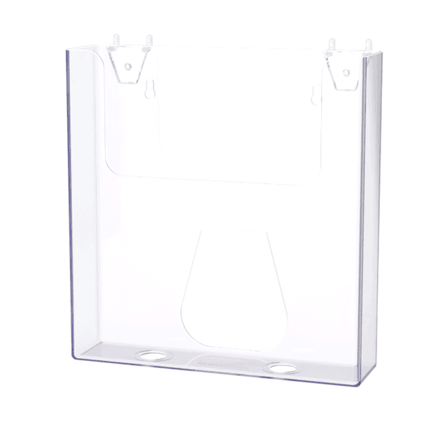Pegboard 8.5"W Advertisement Flyer Holder