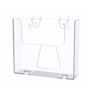 Pegboard 7.5"W Advertisement Flyer Rack Booklet Holder