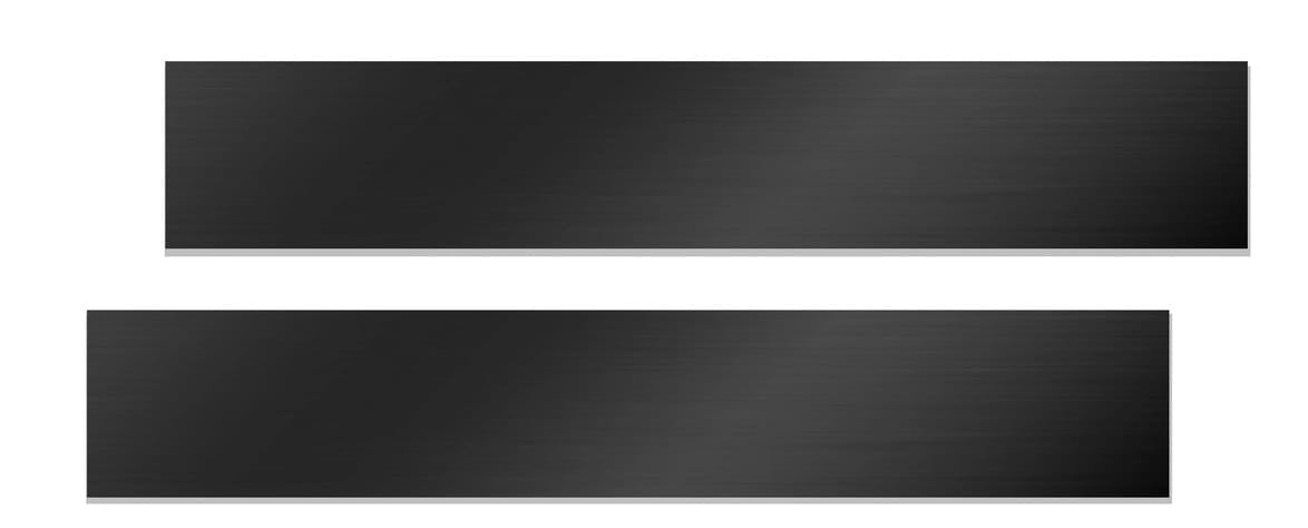 Magnetic Strips 3"W x 1"H Pack of 2 Hardware Accessories