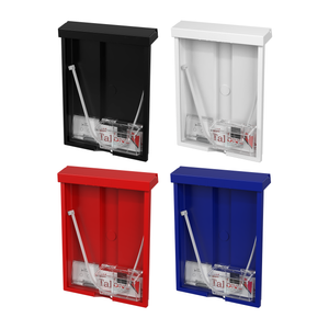 8.5"W x 11"H Outdoor Flyer Holder Wall Brochure Box with Card Bin
