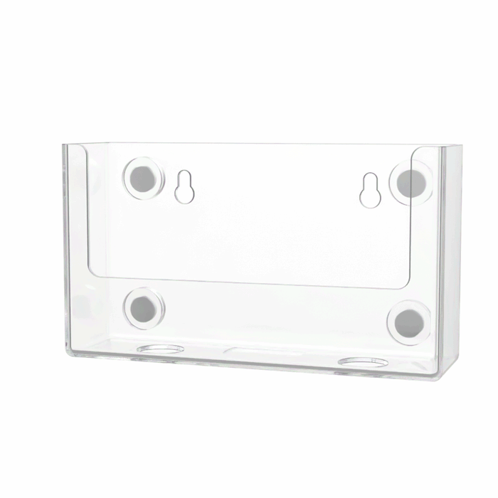 6"W Magnetic Postcard Holder Metal Mount Booklet Display