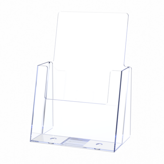 5.5"W Bifold Brochure Holder Countertop Booklet Display Stand