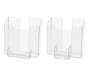 Brochure Holder for 5.5"W Bifolds with Business Card Pocket