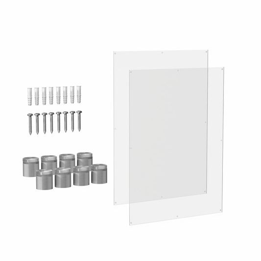 30" x 40" Wall Sign Holder Floating Graphic Poster Display