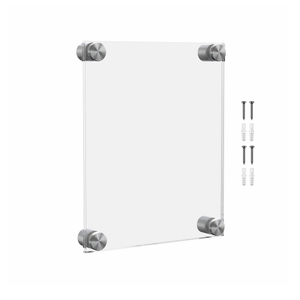 5" x 7" Wall Sign Holder Floating Graphic Image Display