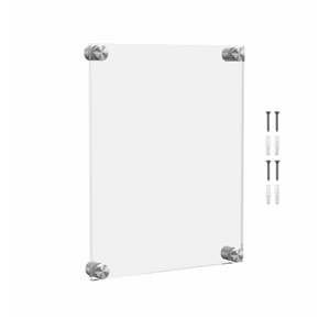 9" x 12" Wall Sign Holder Floating Graphic Image Display