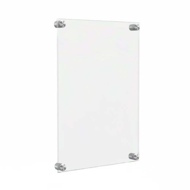 11" x 17" Wall Sign Holder Floating Graphic Poster Display