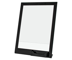 8.5"W x 11"H Unique Black Border Sign Holder with Card Pocket