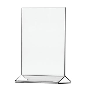 11"W x 17"H Top Load Acrylic Sign Holder - Double Sided