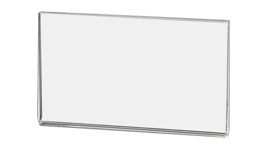 Single Business Card Holder 3.5"W x 2"H Small Sign Holder