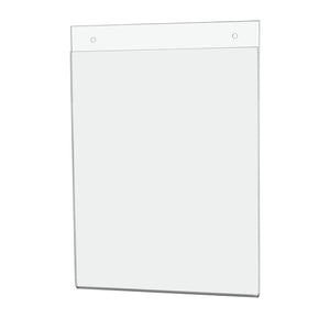 7"W x 10"H Notice Display Frame With Holes Wall Mount Sign Holder