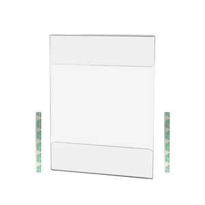 8.5"W x 11"H Wall Sign Sleeve with Double Sided Tape