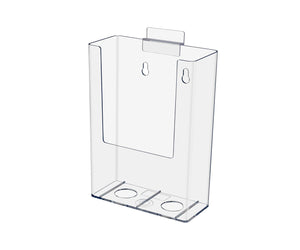 Slatwall 4.5"W Bifold Brochure Pamphlet Holder