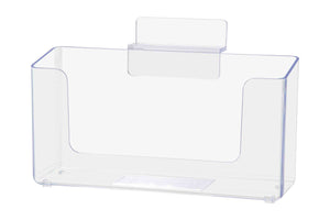 Slatwall 5"W Postcard Holder Brochure Display