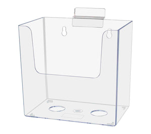 Slatwall 5.5"W Bifold Brochure Holder Display