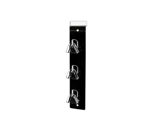 Slatwall Eyewear Holder 3 Tier Hanging Acrylic Rack