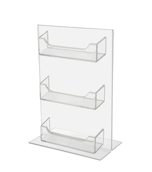 3 Pocket Appointment Card Holder with Sign Frame Display