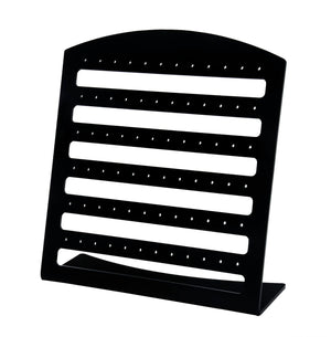 7"H Dangle Earring Display Showcase Acrylic Stand Black 36 Pair