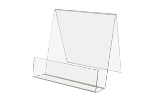 Clear Acrylic Easel 7" x 7" Countertop J Stand