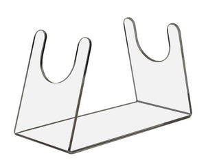 Shofar Holder Display For Yemenite or Instruments and Bats Clear