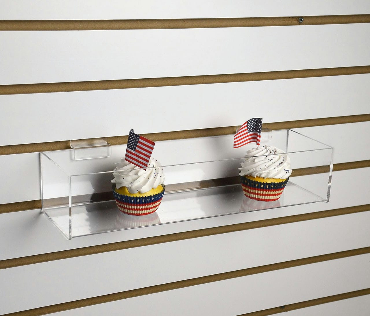 15"W Slatwall Single Compartment Organizer Storage Tray