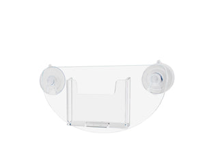 Vertical Business Card Holder Window Mount with Suction Cups