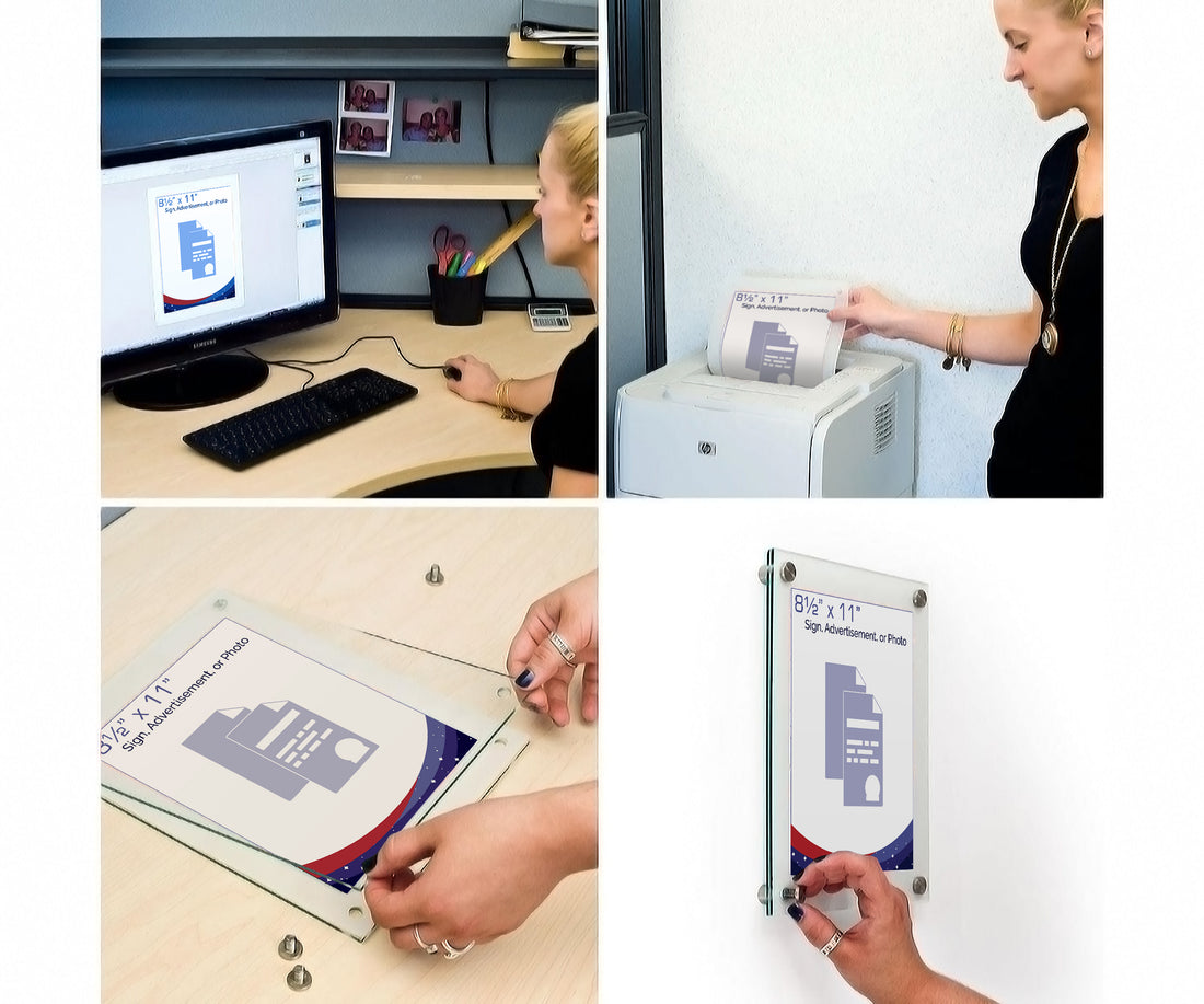 Film Printing Instructions for Sign Holder Kits