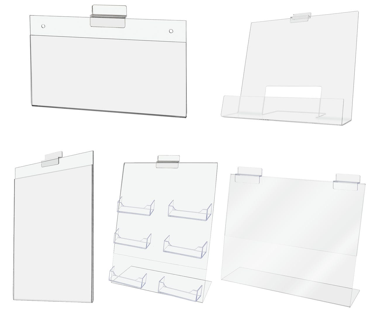 Slatwall Sign Holders