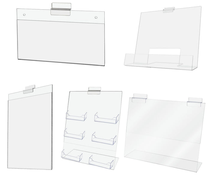 Slatwall Sign Holders