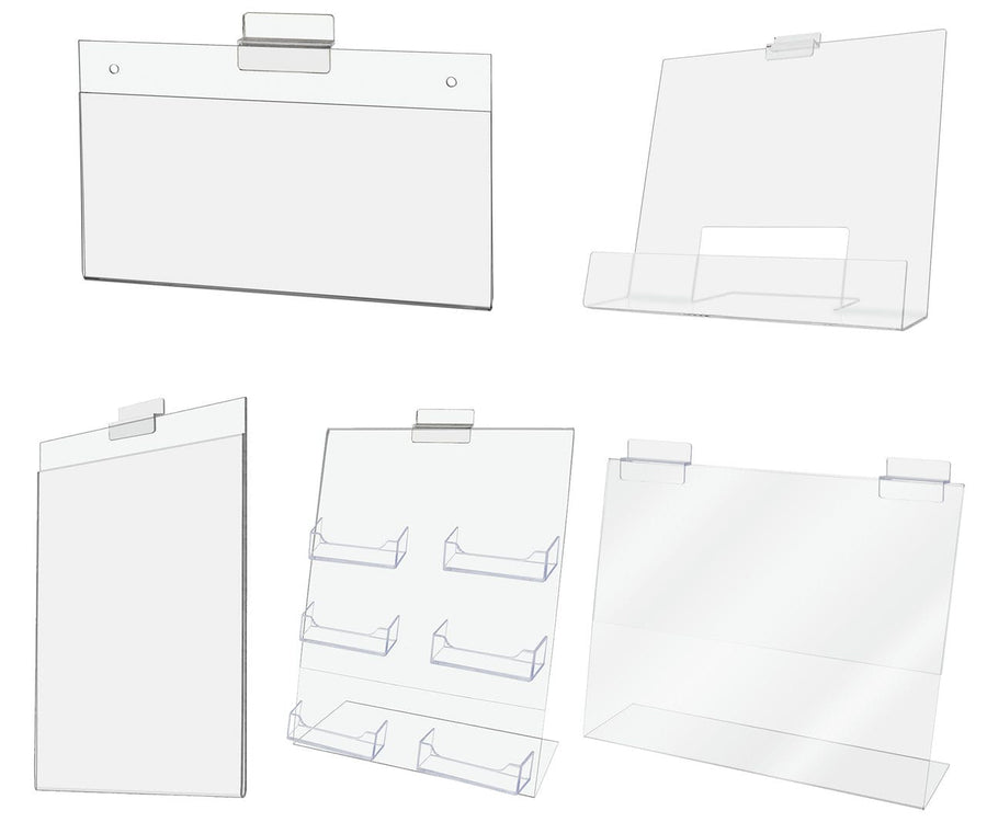 Slatwall Sign Holders