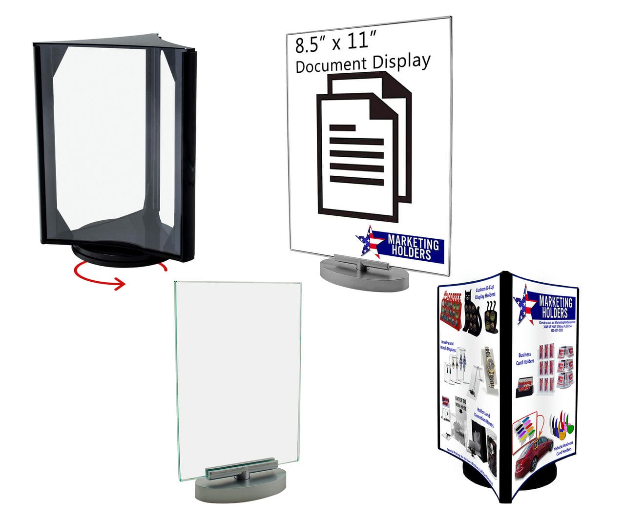 Rotating Sign Holders