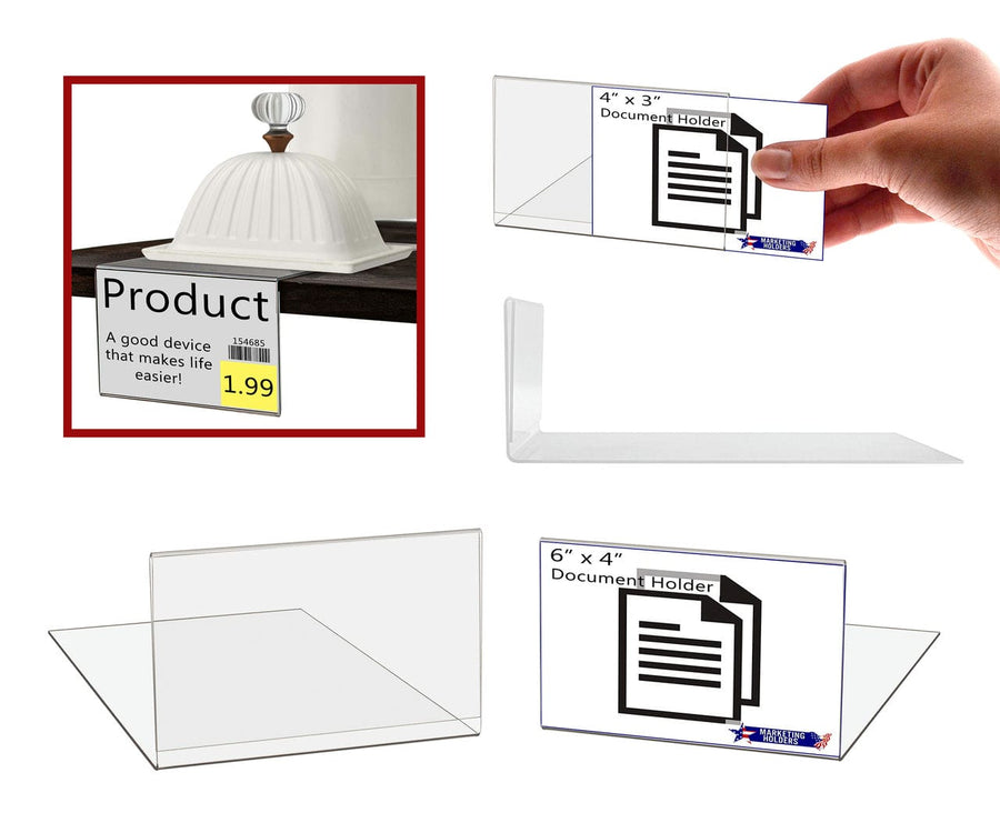 Shelf Label Sign Holders