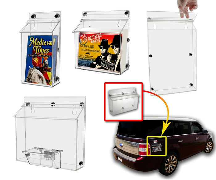 Magnetic Outdoor Brochure Holders