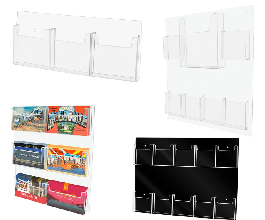 Flat Wall Brochure Literature Displays